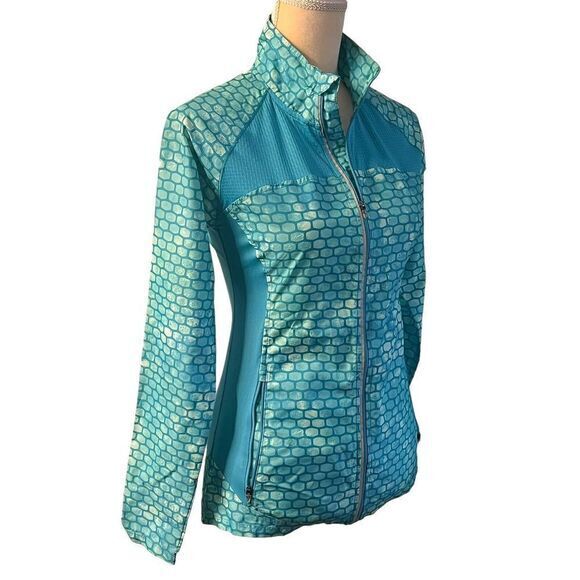 C9 CHAMPION Women's Duo Dry Activewear Full Zip Jacket Windbreaker Reflective XS - Picture 2 of 16